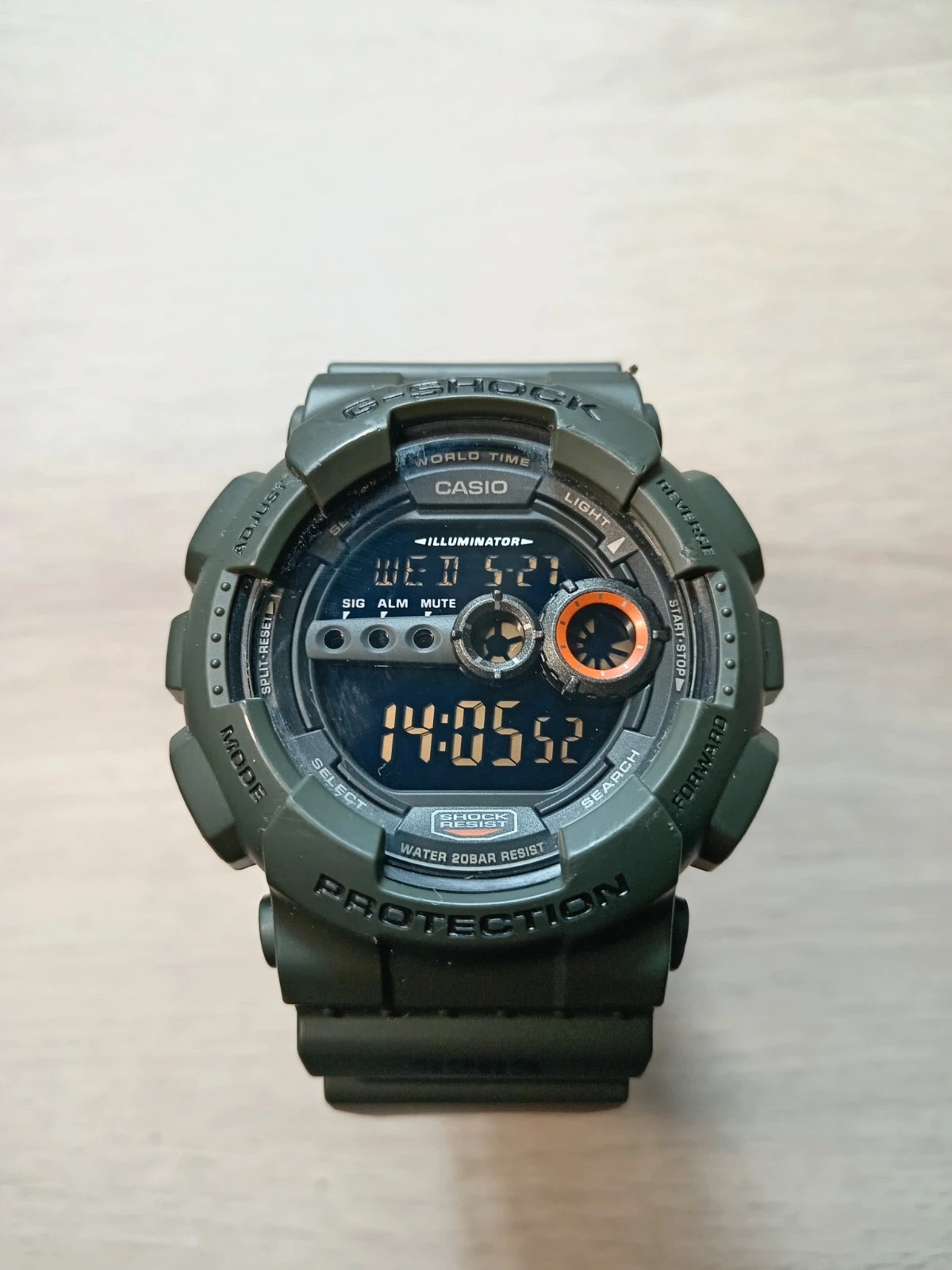 Casio G-shock GD-100-MS 1
