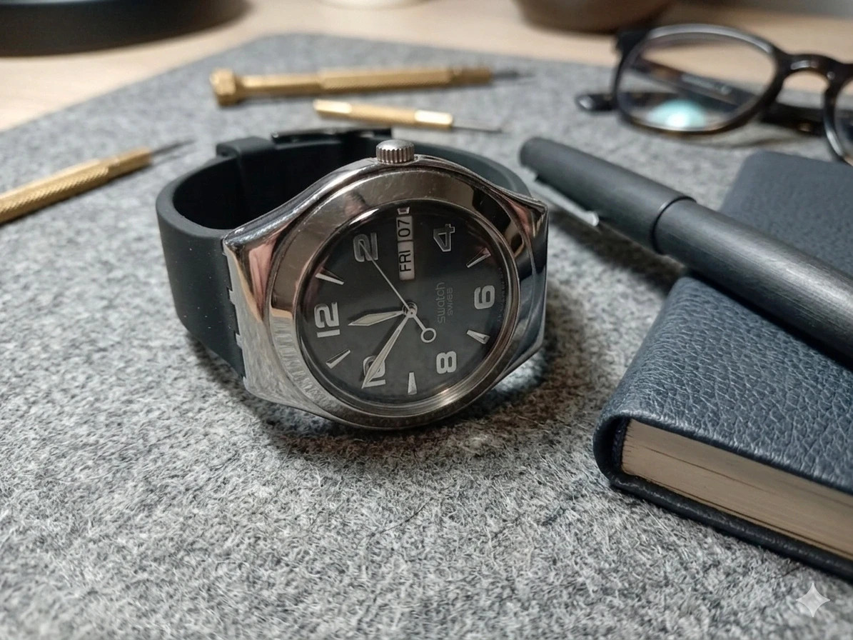 Swatch Irony YGS737 Feature steel 1