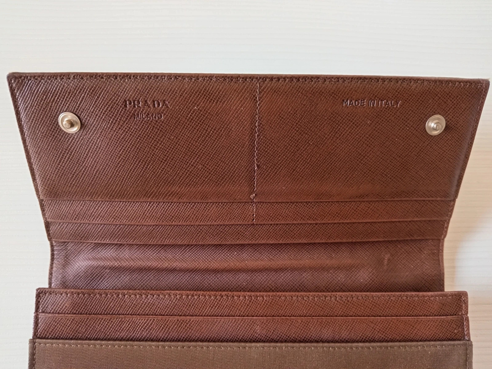 Prada Milano Nylon Pénztárca 4