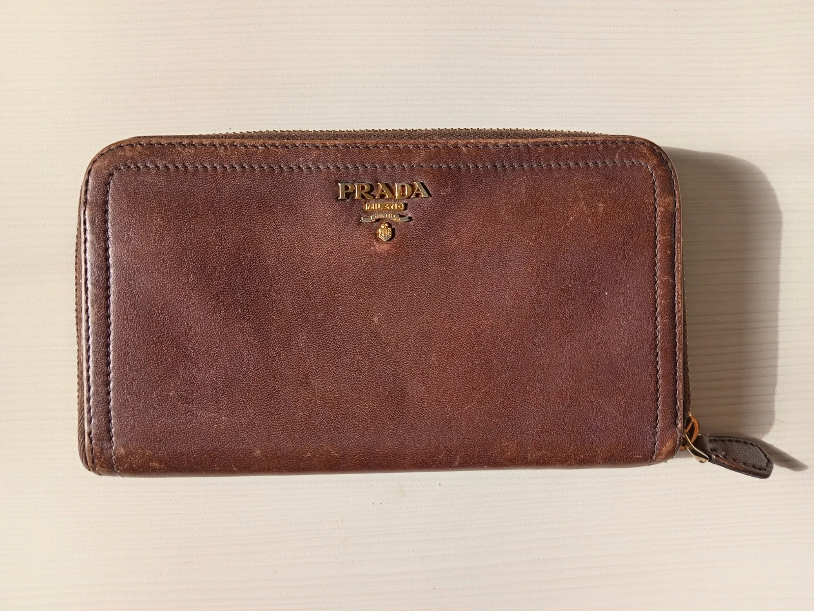 PRADA Vitello Grain bőr pénztárca 1