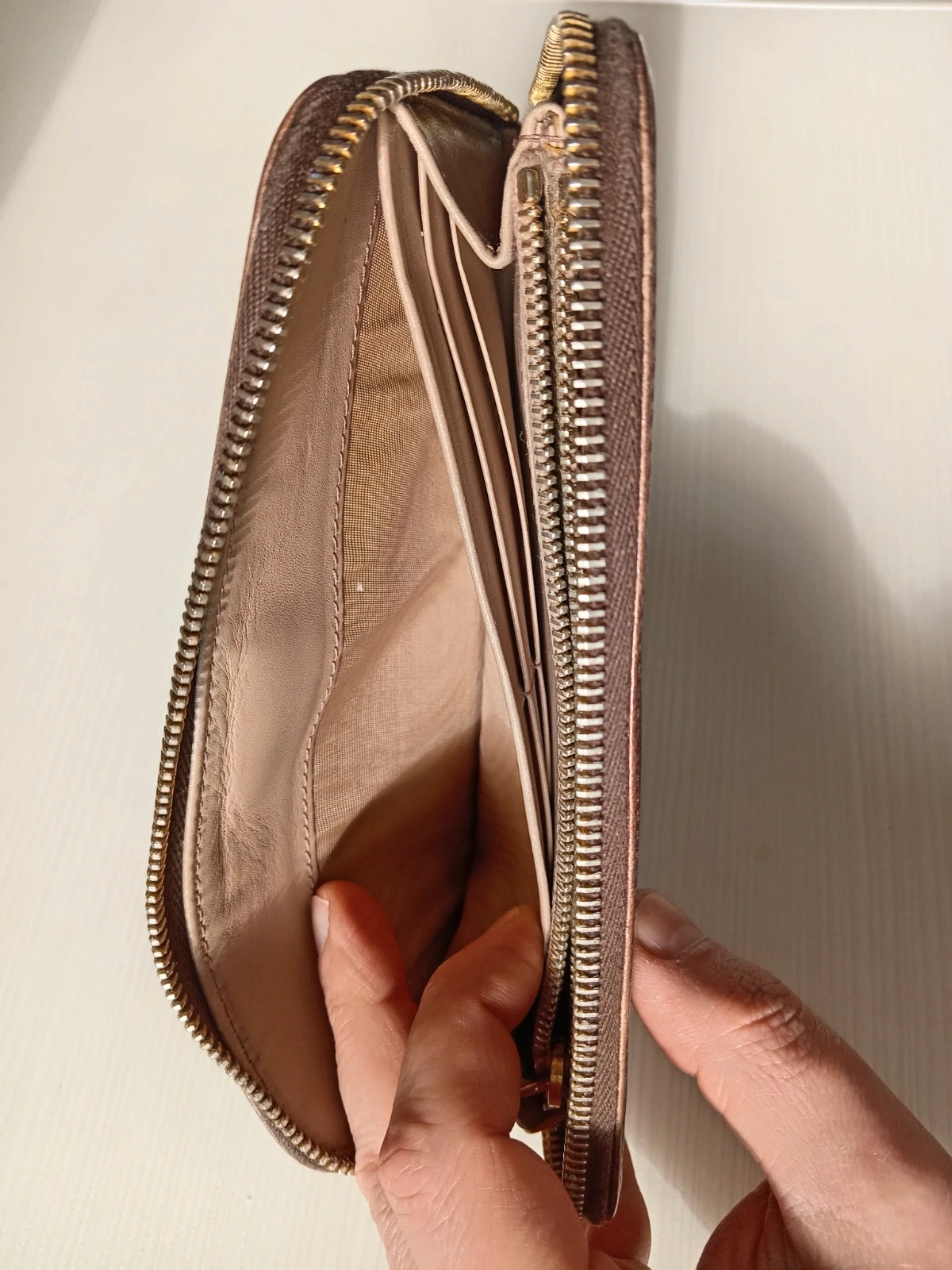 PRADA Vitello Grain bőr pénztárca 4