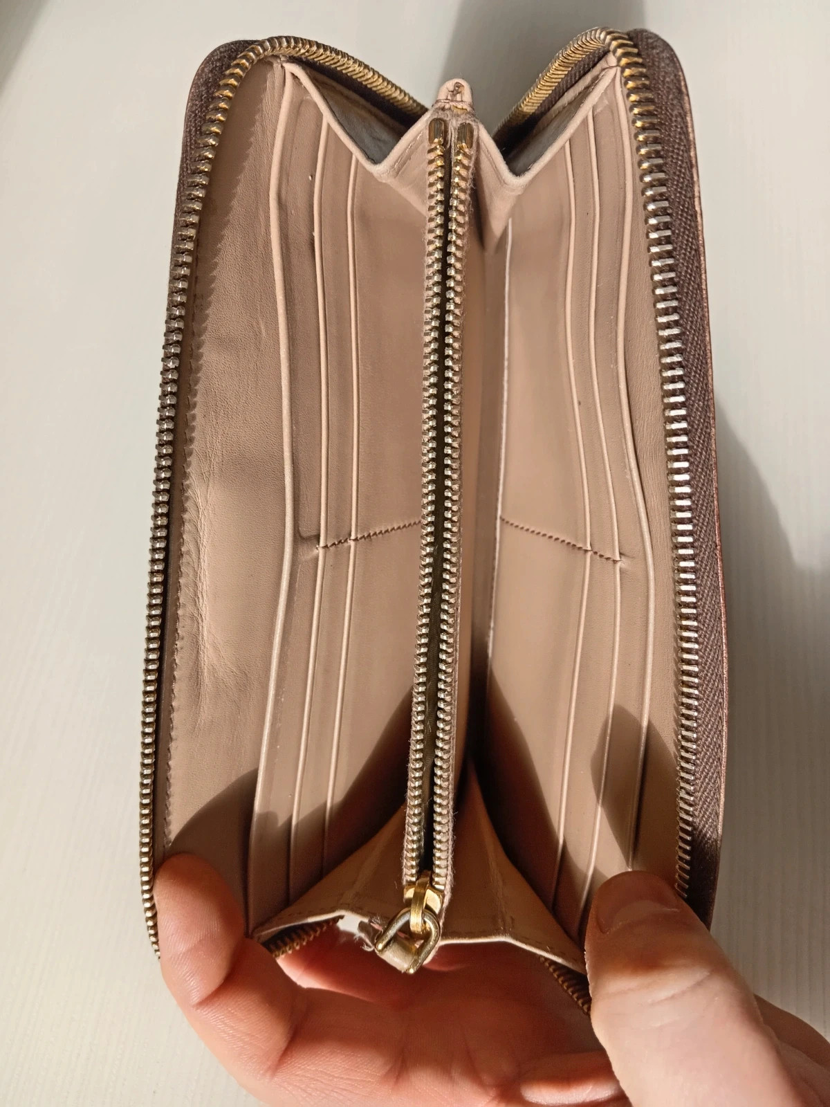 PRADA Vitello Grain bőr pénztárca 3