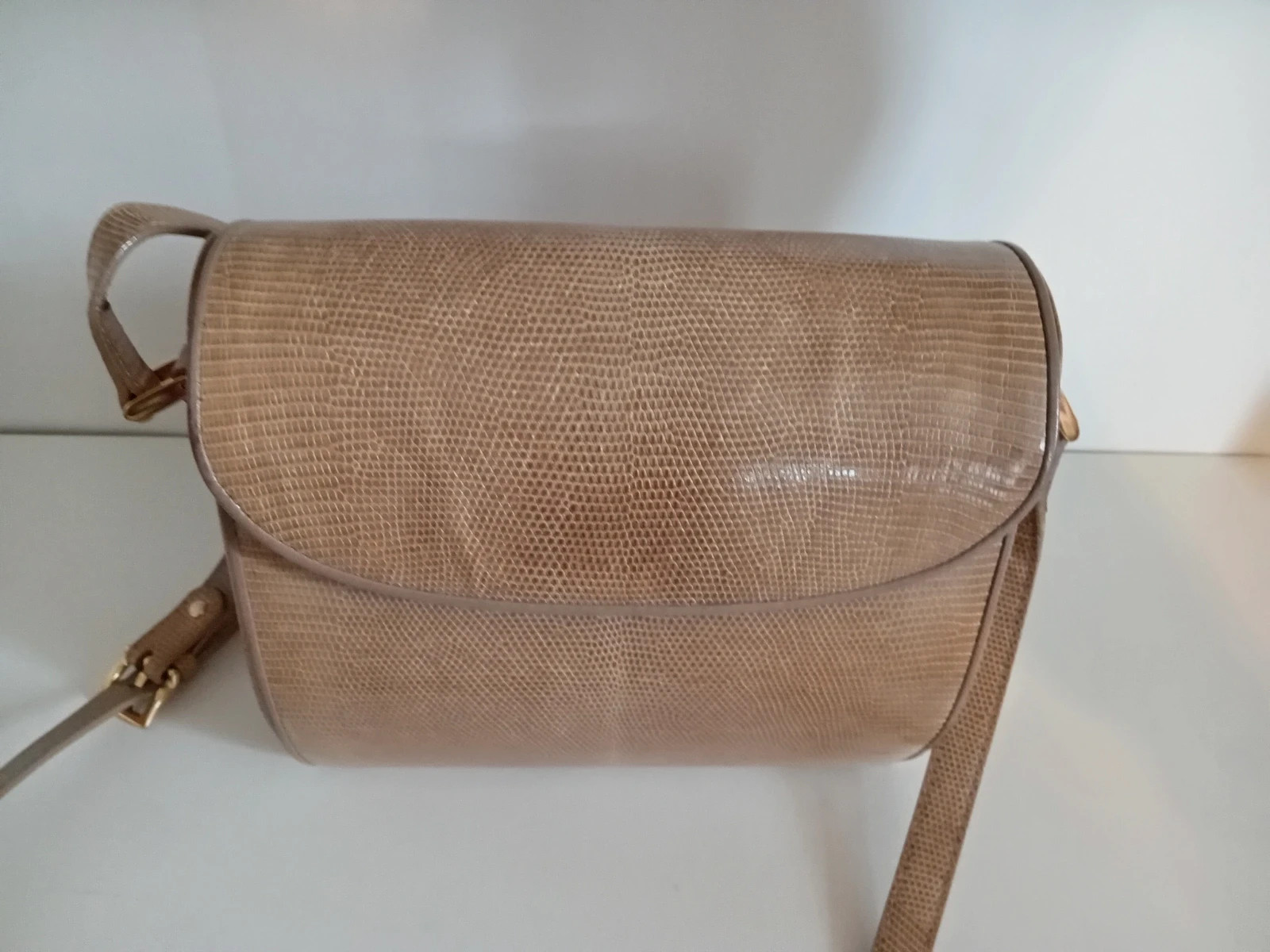 YSL lizard crossbody bag 1
