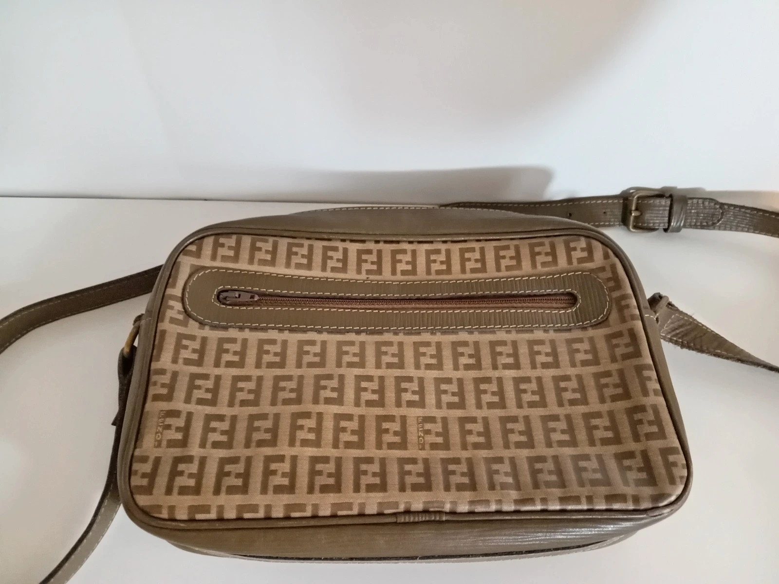 Fendi Zucca Canvas crossbody 1