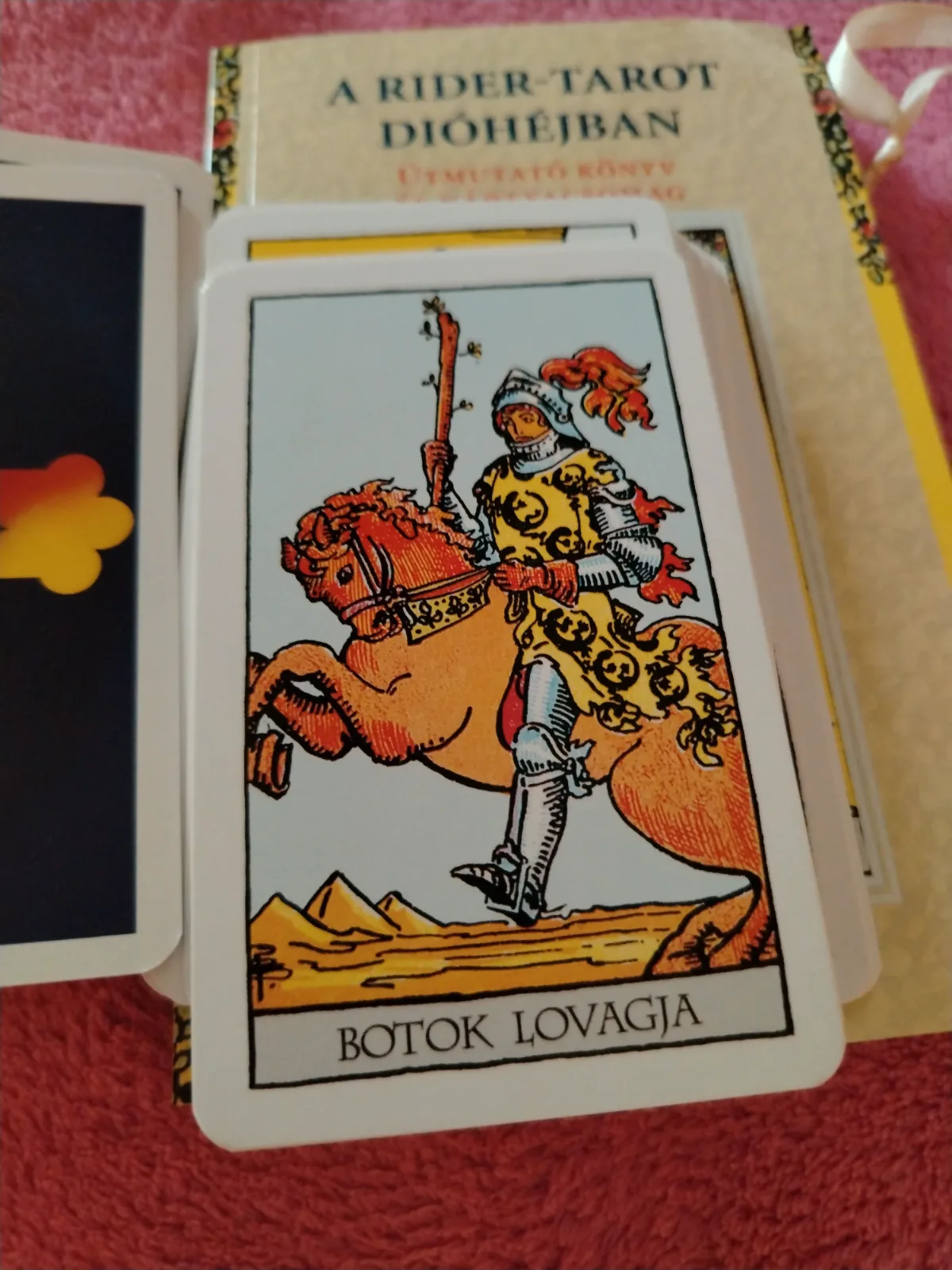 Rider Tarot útmutató kiskönnyvel, magyar nyelvű 2