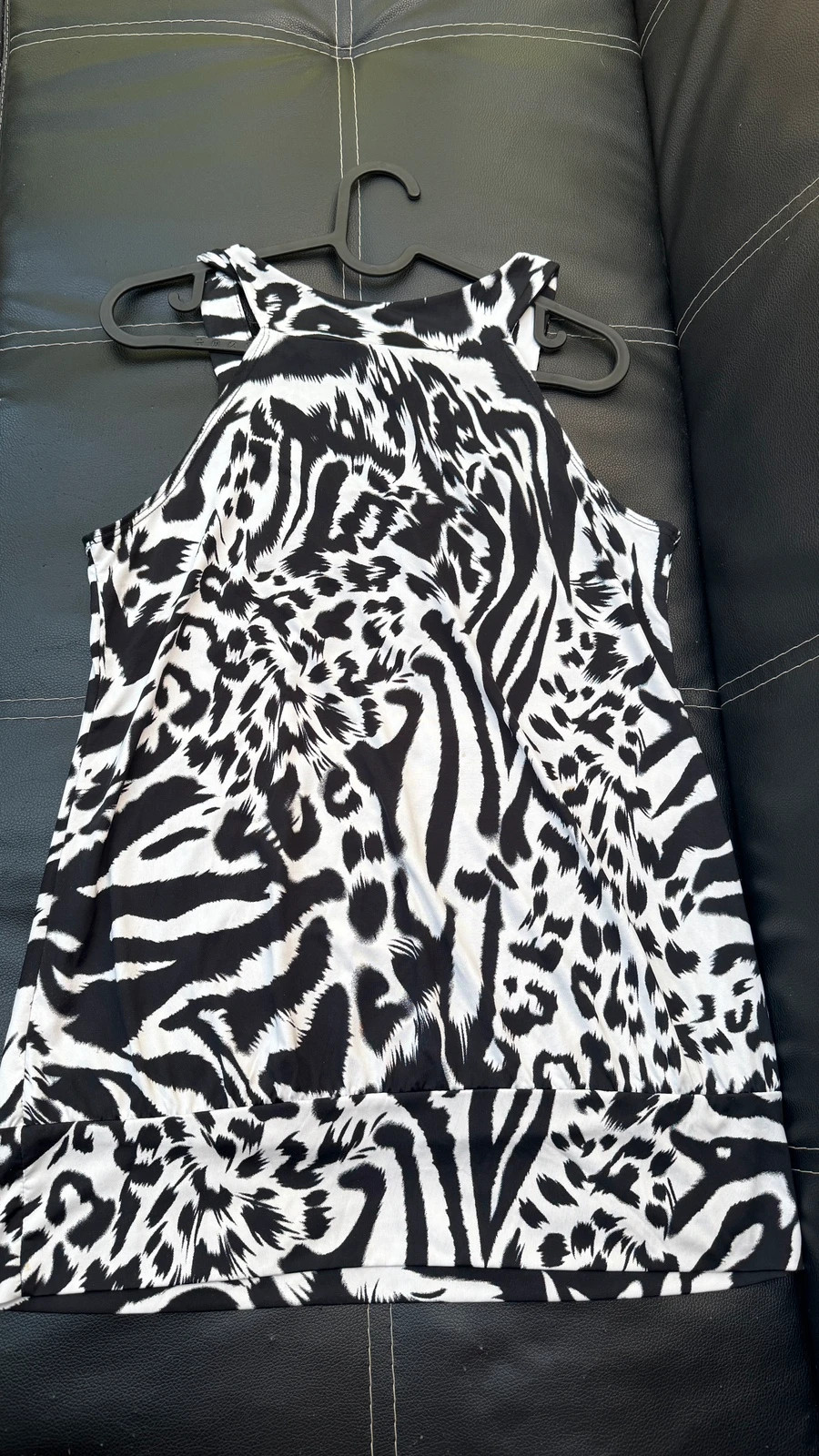 Rue21 XL ujjatlan mintás tunika / hosszított felső 3