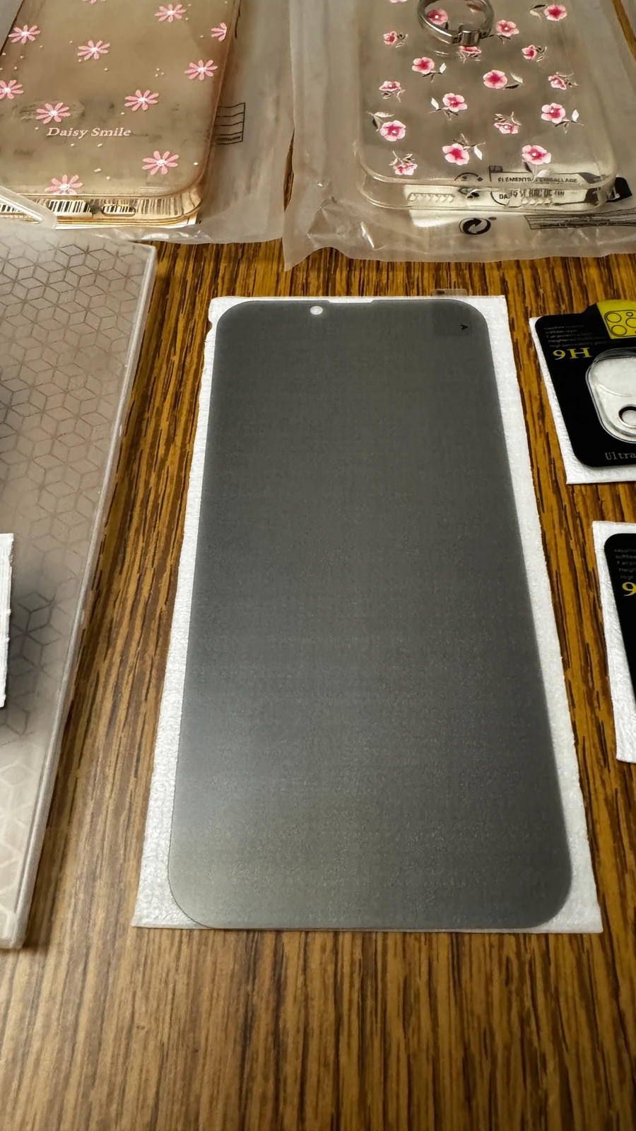 iPhone 14 Plus tokok + privacy fólia + kameravédő. 4
