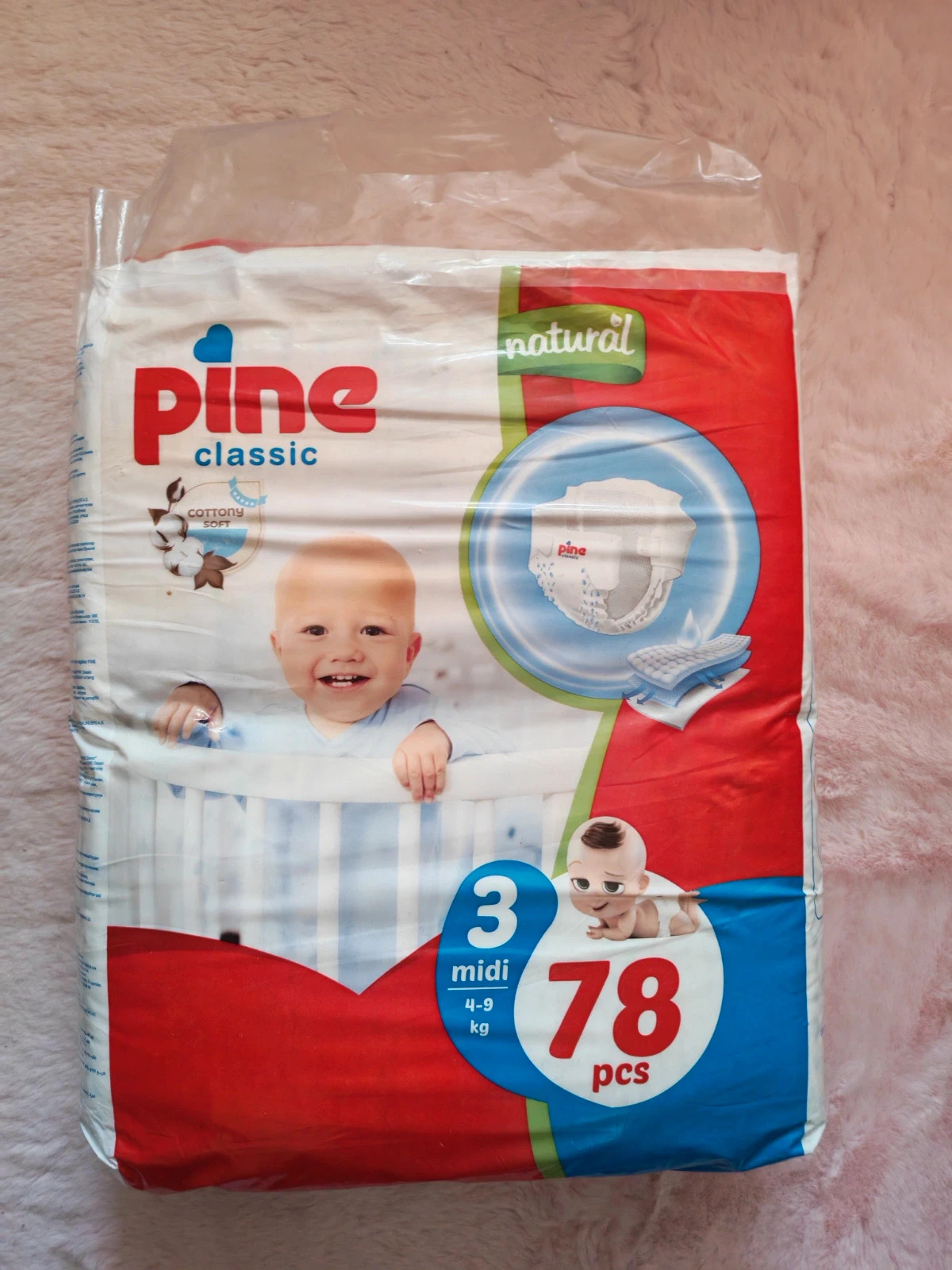 Pine classic 3-as méret 78db 1