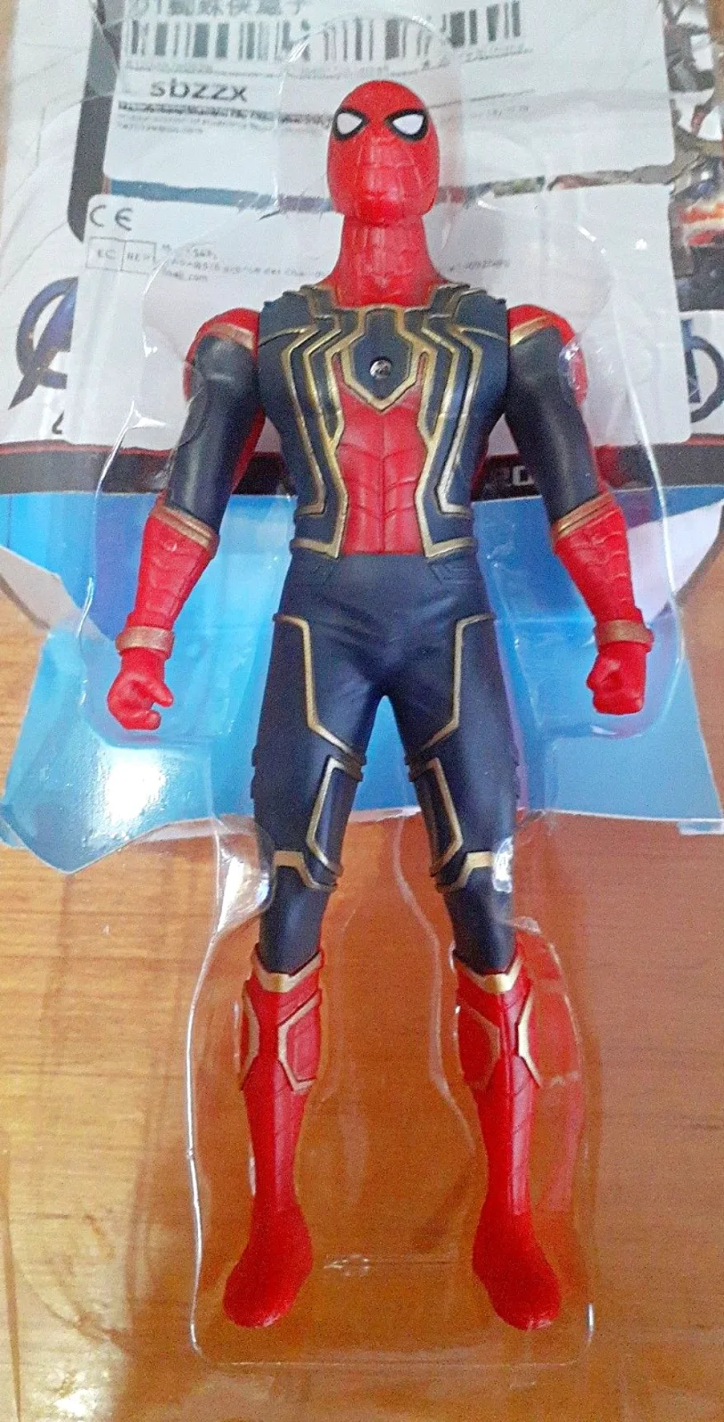 Világító Pókember figura 1