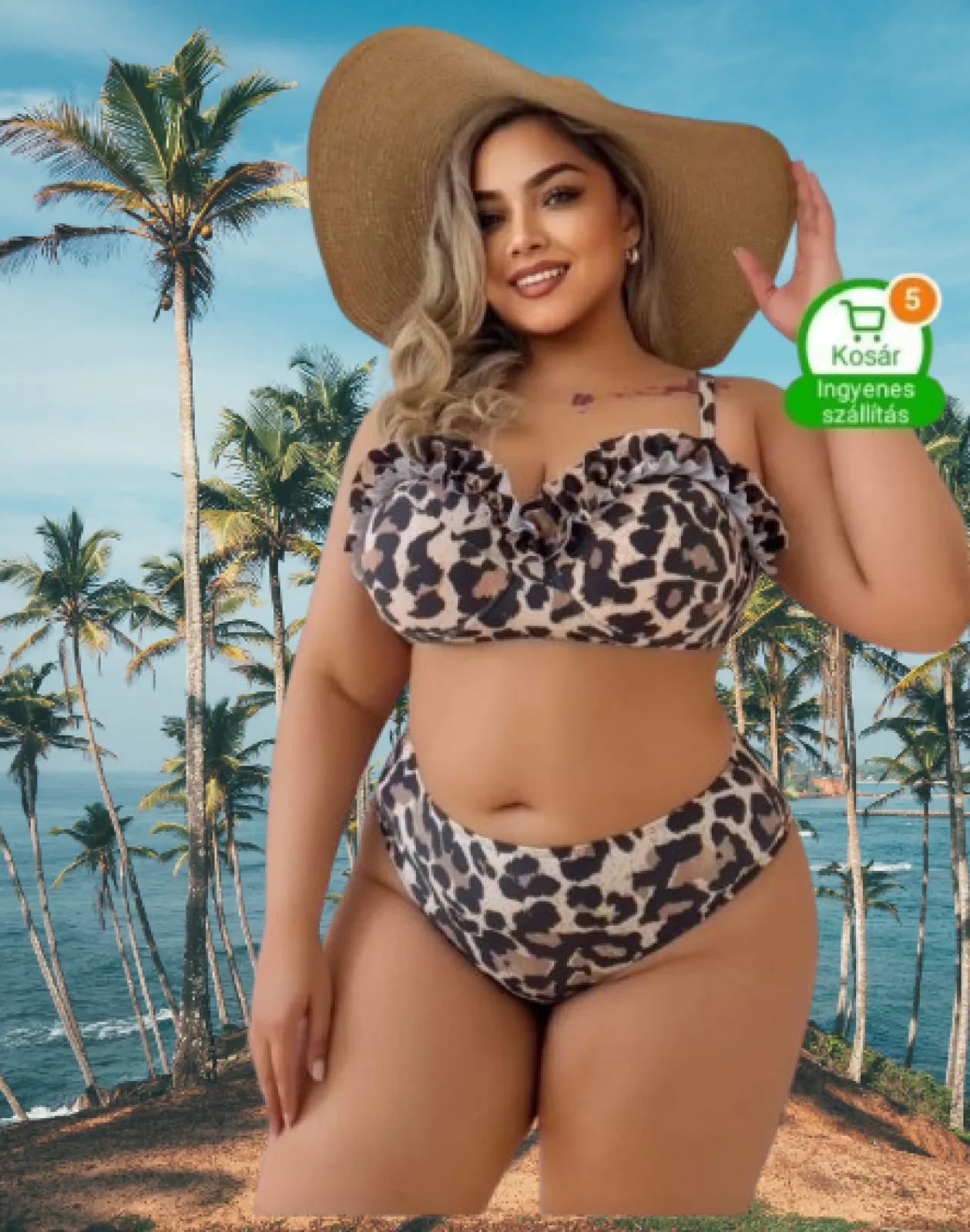 4XL-es új bikini, 110,115 F melltartó 1