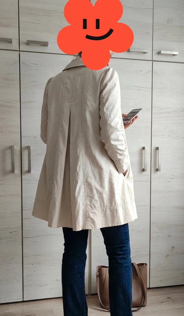 H&M elegáns tavaszi kabát 36-os 2