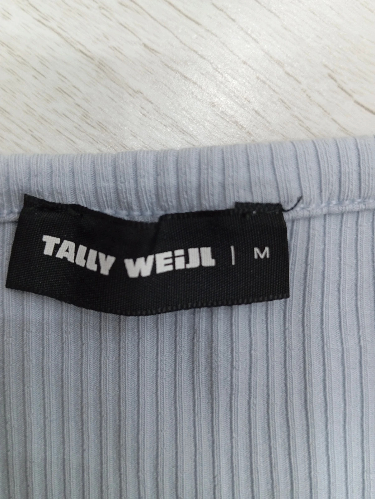 Szürke tavaszi crop top Tally Weijl 3