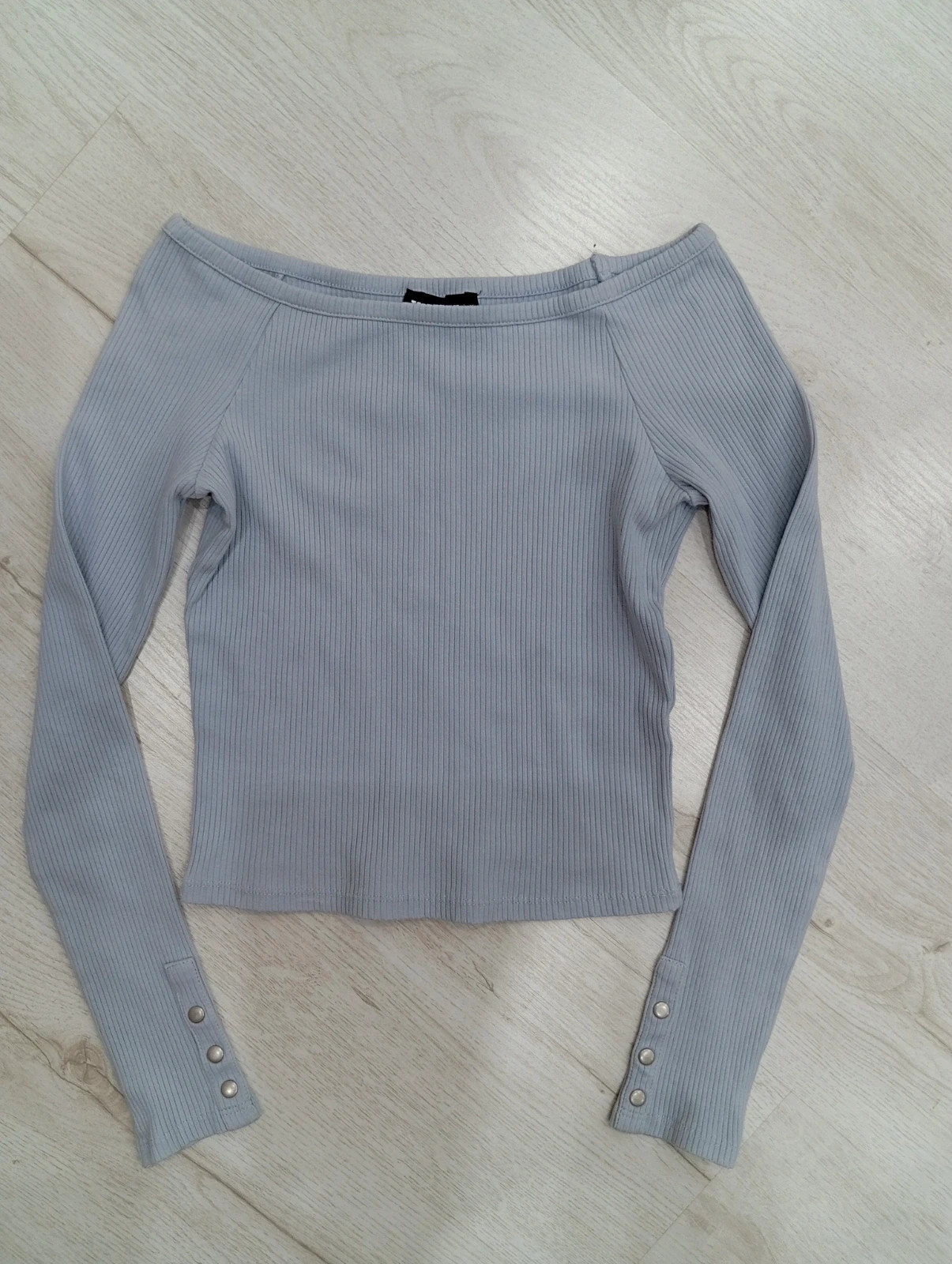 Szürke tavaszi crop top Tally Weijl 2