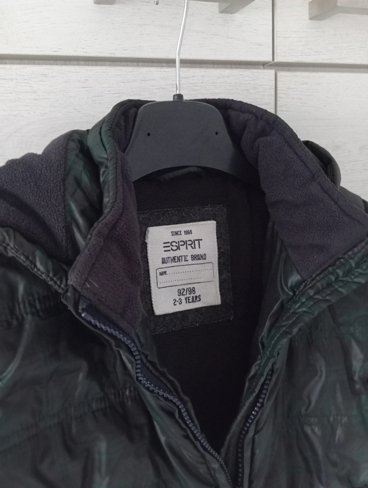 Esprit kisfiú meleg kabát 92/98 3