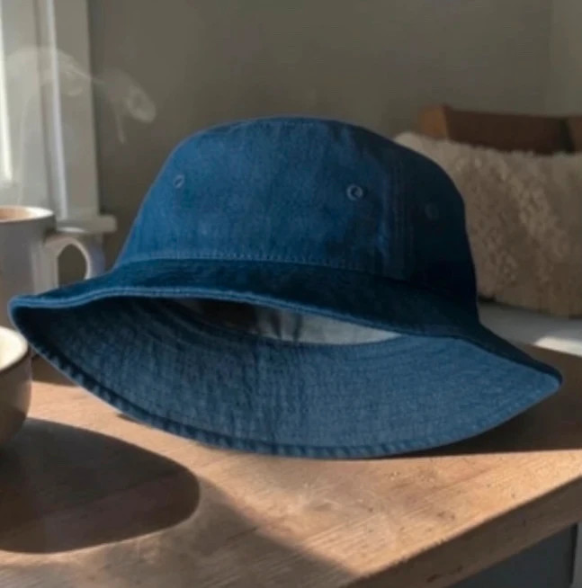 🧢 Új sötétkék gyerek kalap – Bucket fazon | Unisex | 52 cm 4