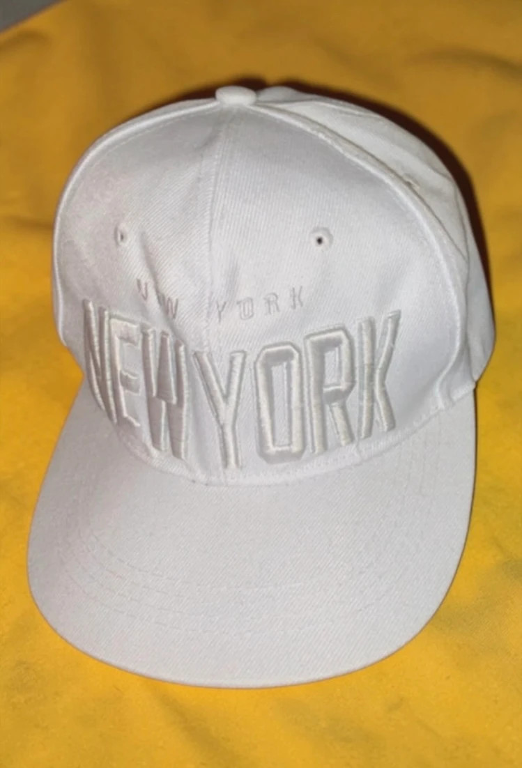 🤍 Fehér „New York” snapback sapka – Új | Unisex 2