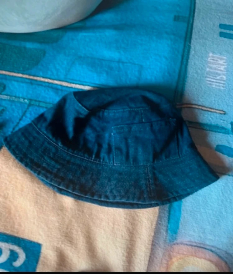 🧢 Sötétkék gyerek bucket kalap – Új, unisex | 52 cm 2