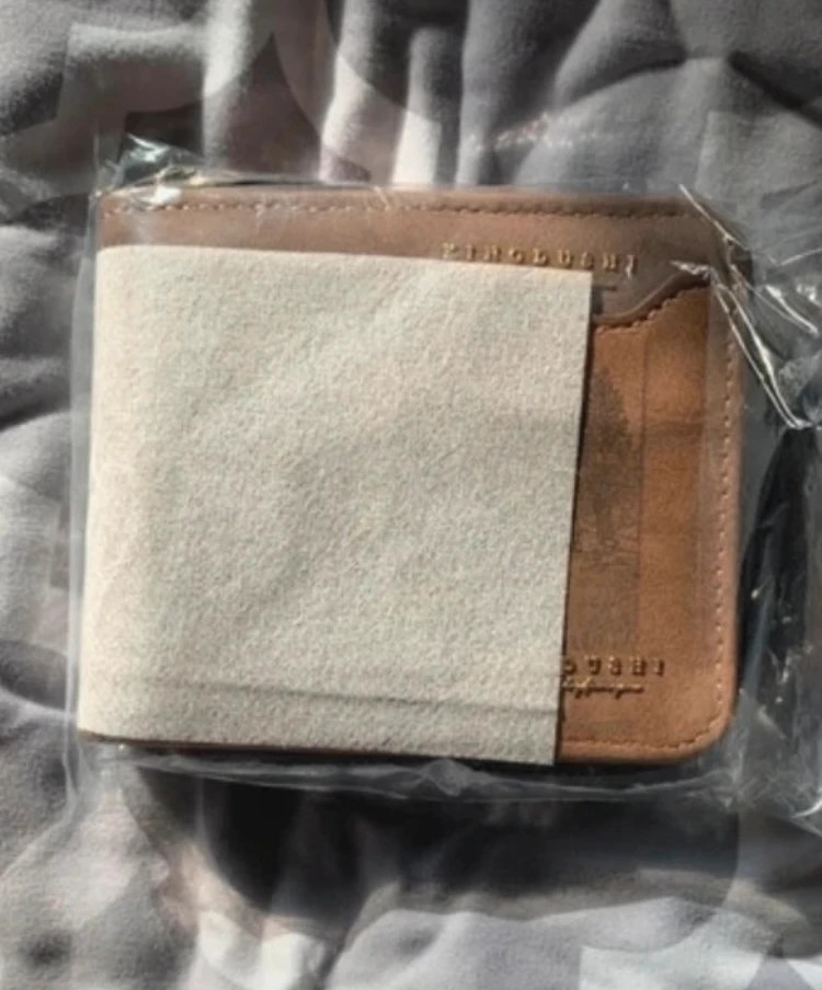 Mozoony mintás vintage műbőr pénztárca (Új) 4