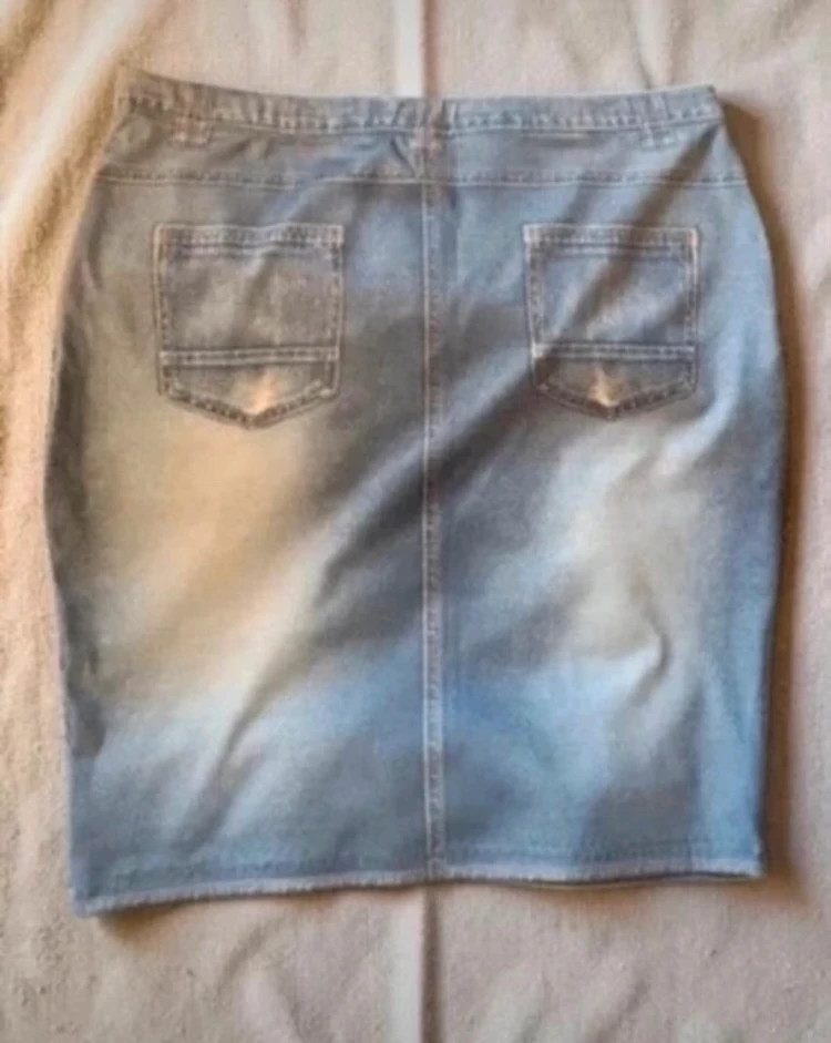 🌟 ÚJ Farmer hatású sztreccs szoknya (Hibátlan, L-XL / 0XL) 3