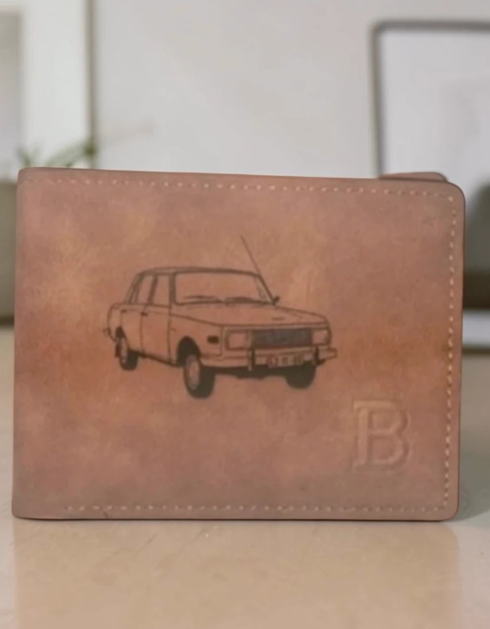 Retro Wartburg 353 férfi pénztárca (Új, 1