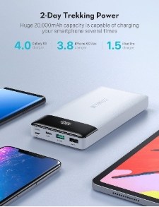 RAVPower Portable Charger 20000mAh PD 3.0 18W Photo 2