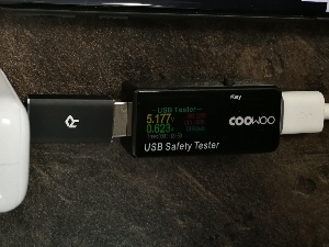 Test it as a wall charger via USB-C (Samsung)
