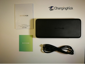 RAVPower Portable Charger 20000 What's Inside