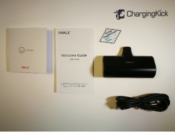 iWALK Mini Portable Charger 4500mAh Ultra What's Inside