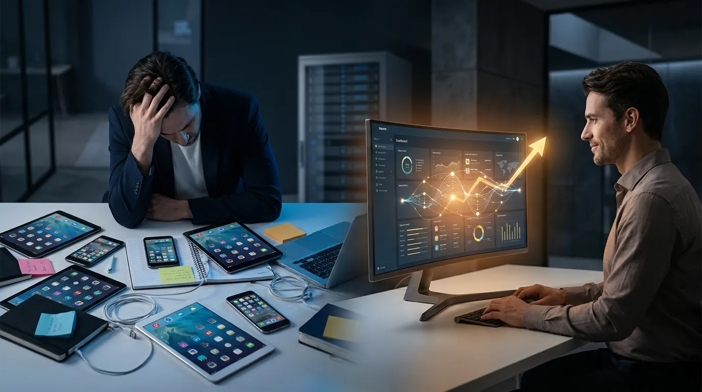All-in-One vs. Insellösungen: Warum integrierte Software Kosten spart