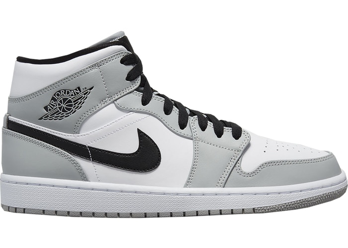 Jordan 1 Mid Light Smoke Grey