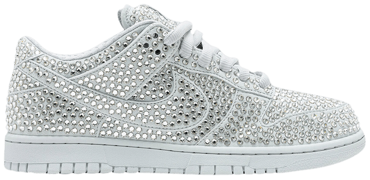 Cactus Plant Flea Market x Swarovski x Dunk Low Pure Platinum