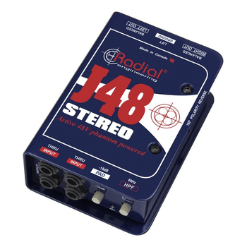 Radial J48 Stereo Active Direct Box