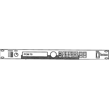 Lexicon PCM70 Digital Effects Processor