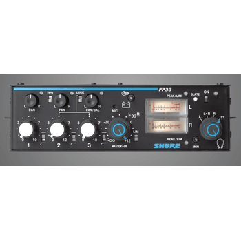 Shure FP33 Stereo ENG Mixer