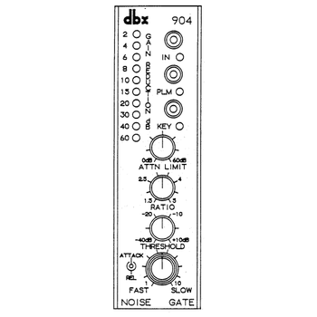 DBX 904 Noise Gate Module