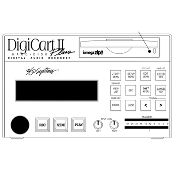 360 Systems Digicart II Digital Audio Recorder