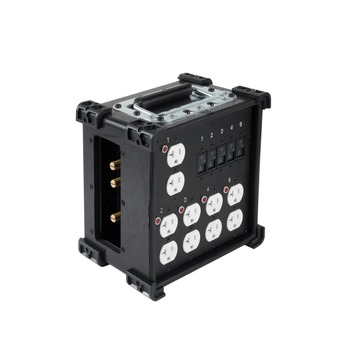 100 Amp Lunch Box + Stage Pin Feed Thru