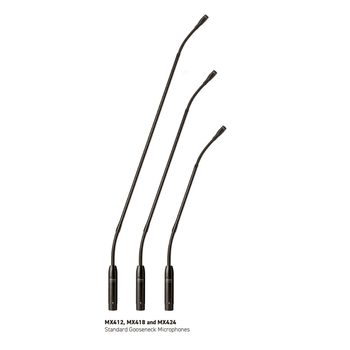 Shure MX418D/C Desktop Gooseneck Microphone