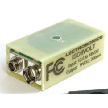 Lectrosonics ISO9VOLT H Series Battery Eliminator