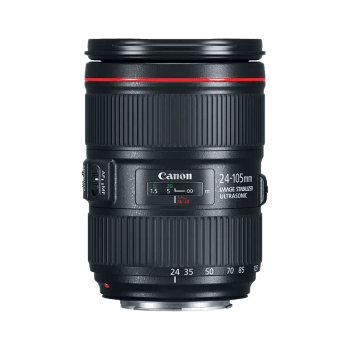 Canon 4.4x 24-105MM F4 IS USM LENS