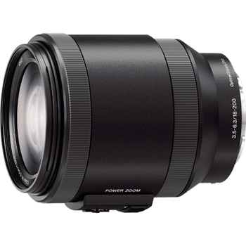 Sony E PZ 18–200 mm F3.5-6.3 OSS APS-C Telephoto Power Zoom Lens