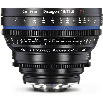 Zeiss CP.2 EF / PL 18MM T3.6 Lens
