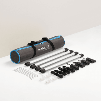 Nanlite PavoTube II 15C 2 ft. RGB LED Tube Light (4-Light Kit)