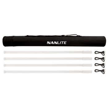 Nanlite PavoTube 4' RGB LED Tube 4 Light Kit