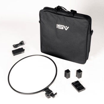 Smith Victor Edge360 18 in. Bi-Color LED Light with Power Kit