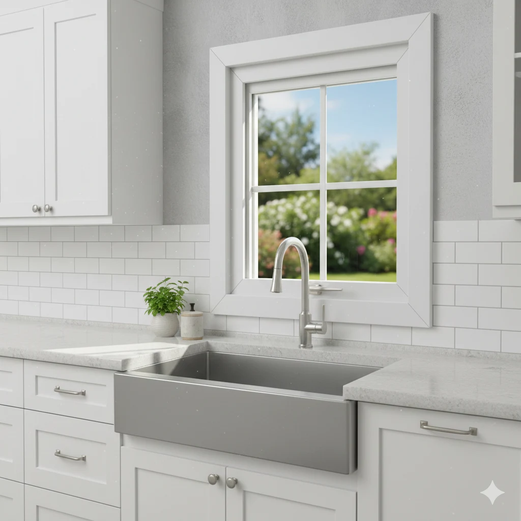 Awning window in modern home