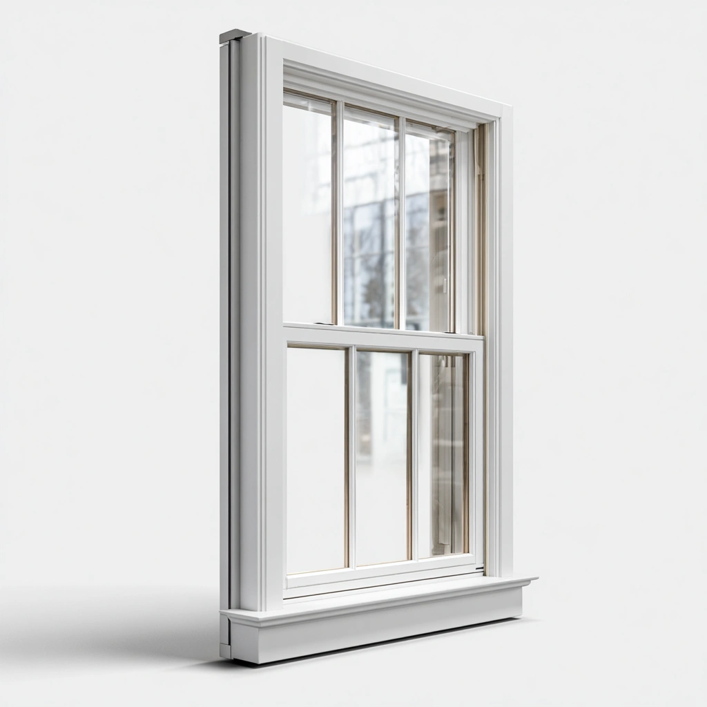 Double-hung window