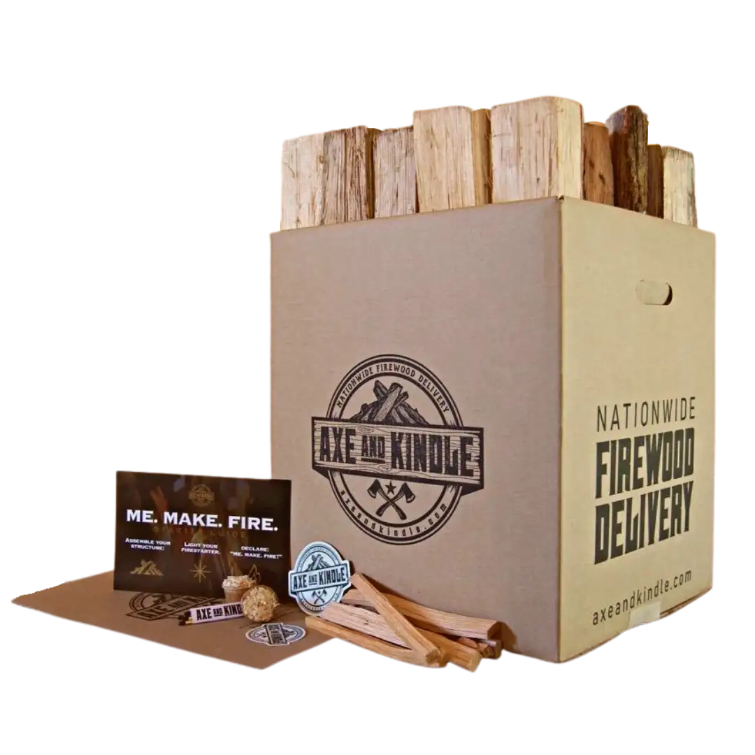 Box of Oak Firewood