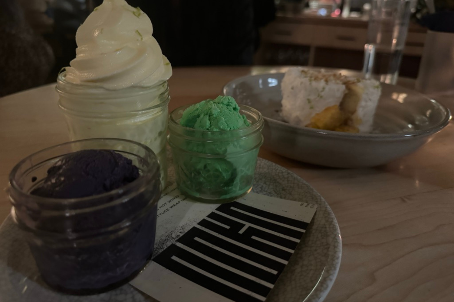 Dole Whip, Ice Cream and Coconut Cake