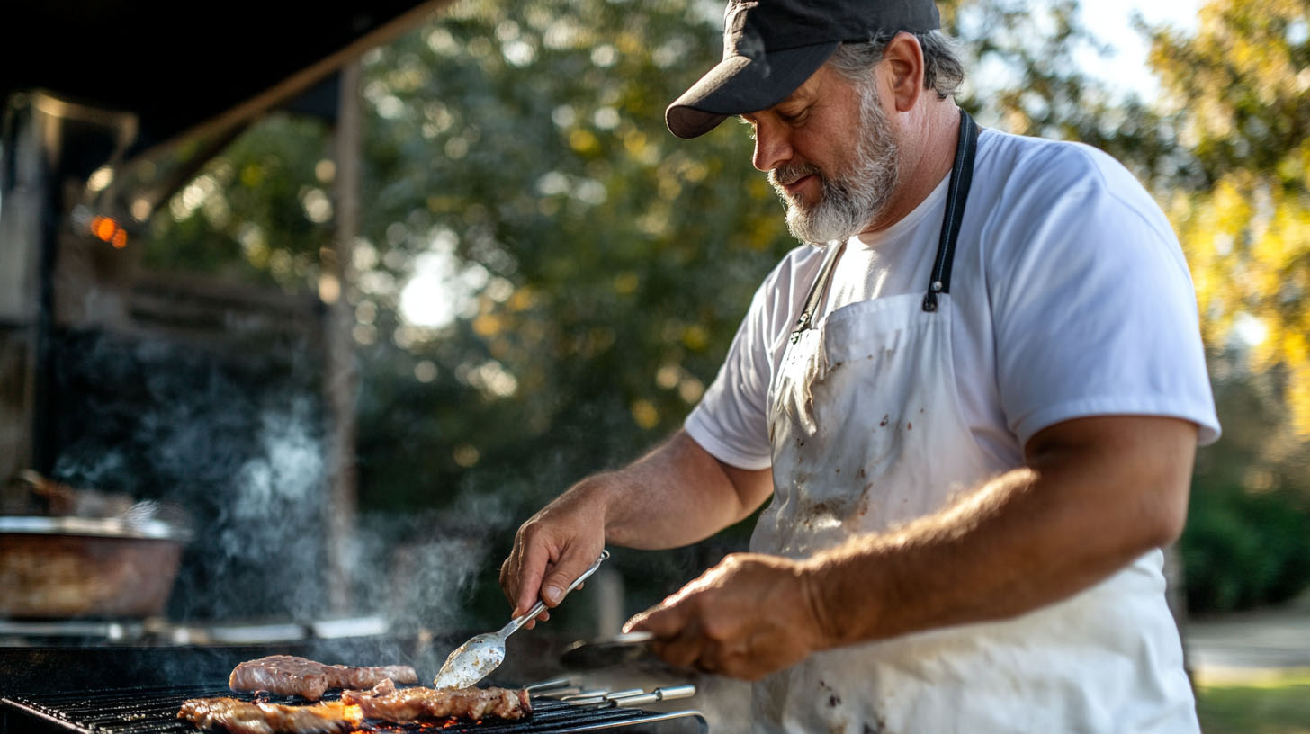 What is live-fire cooking?